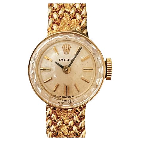 1960s ladies gold rolex watch